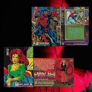 1994 Fleer - The Amazing Spider-Man - Spider-Man Fantastic Four Files